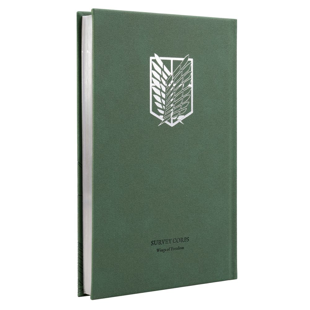 Cuaderno premium A5 Attack on Titan.
