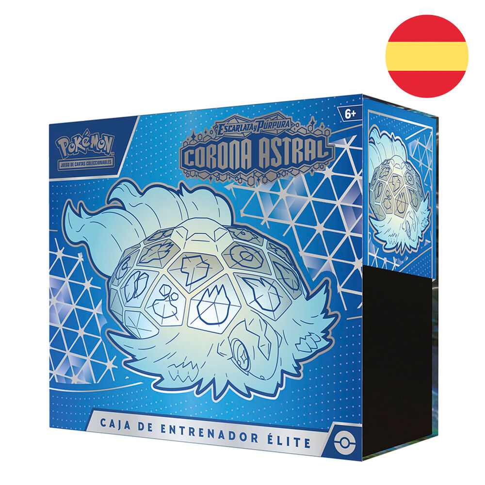 Estuche Entrenador Elite Corona Astral Escarlata & Púrpura Pokémon Español