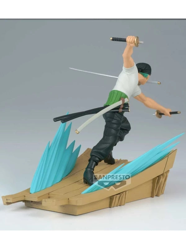Figuras ONE PIECE SENKOZEKKEI-RORONOA ZORO- de 11 cm.
