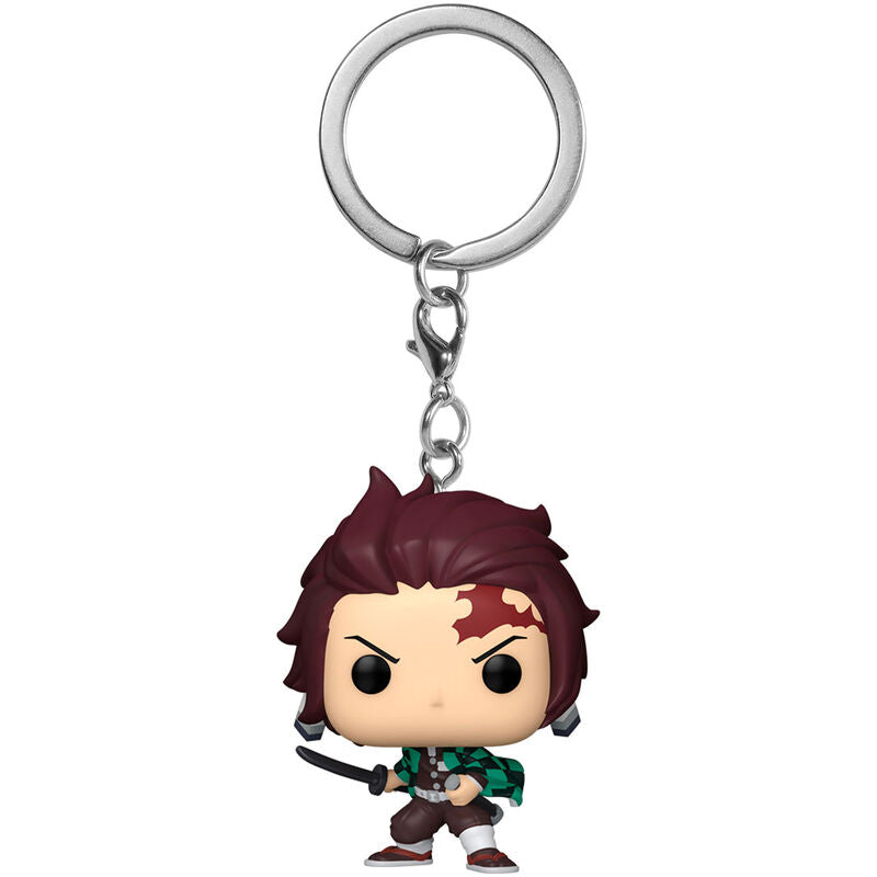 Llavero Pocket POP Demon Slayer Kimetsu no Yaiba Tanjiro Kamado.