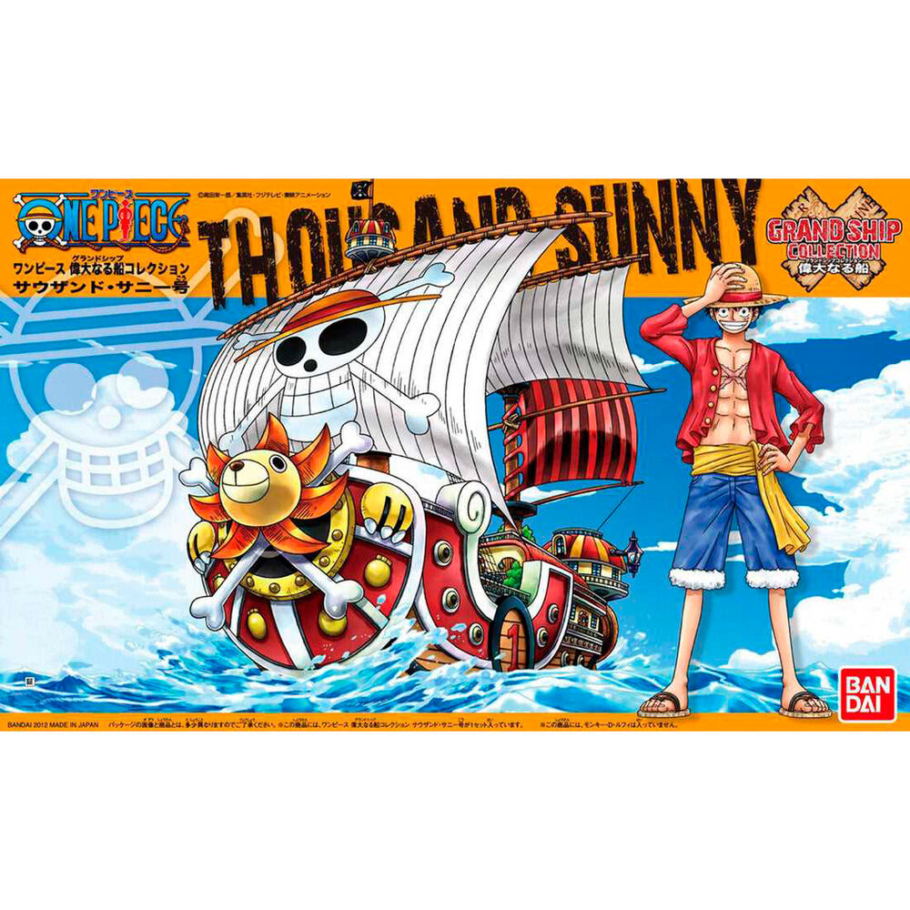 Figura Thousand Sunny Grand Ship Collection Model Kit One Piece 15cm.