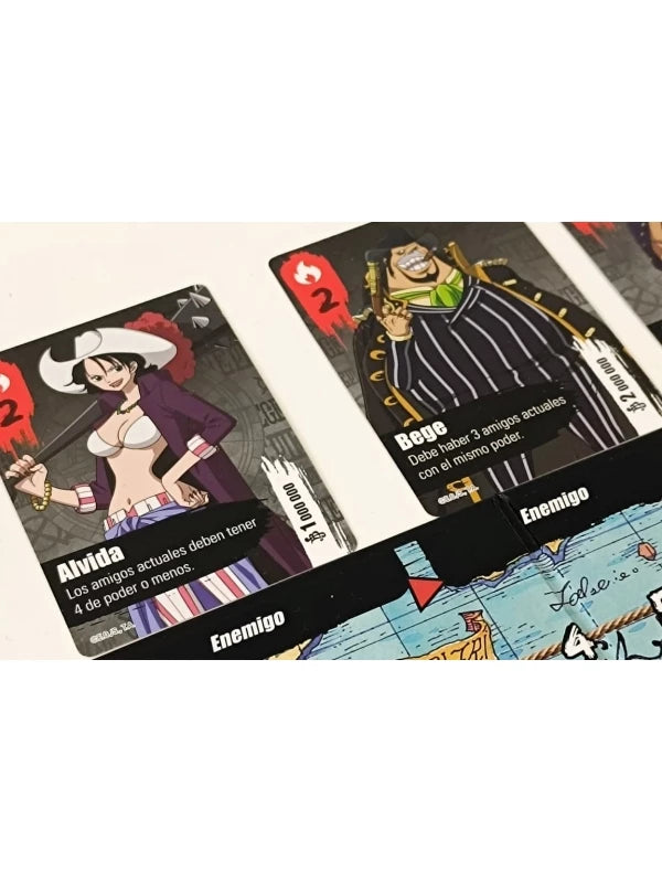 One Piece Nakama: amigos y enemigos en Español Juego de mesa.