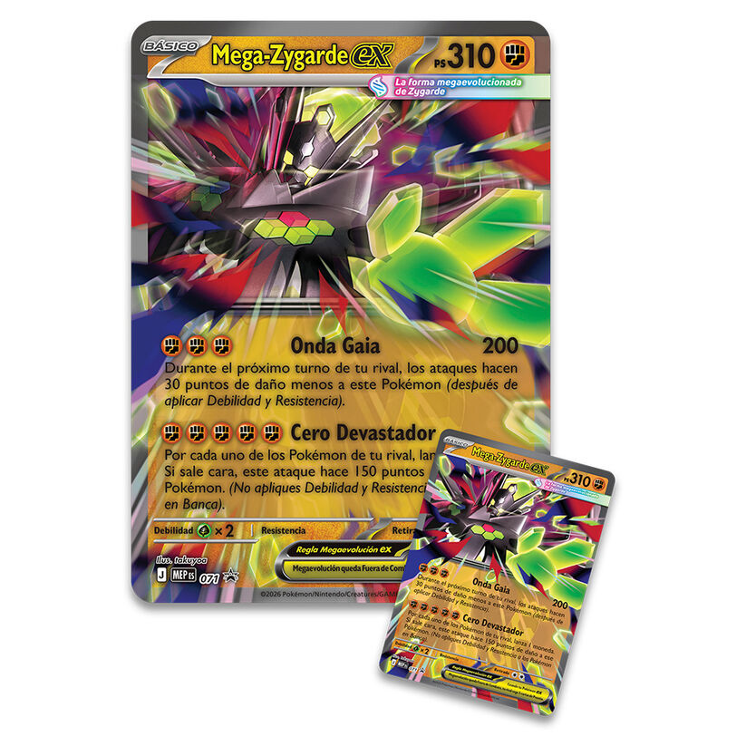 Pokémon TCG Mega-Zygarde ex – Colección Premium