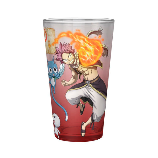 VASO GRANDE 400ML NATSU LUCY HAPPY & PLUE S7 FAIRY TAIL.