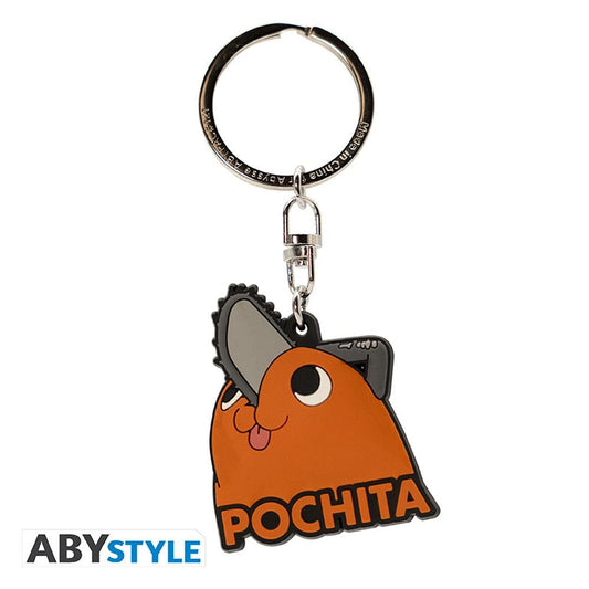 LLAVERO PVC POCHITA CHAINSAW MAN.