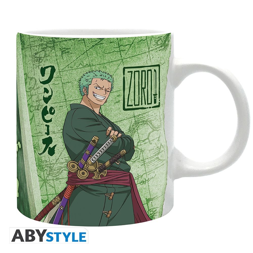 TAZA ZORO ONE PIECE.