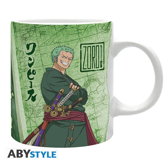 TAZA ZORO ONE PIECE.