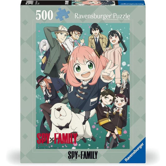 PUZZLE 500 PIEZAS SPY X FAMILY PANORAMA.