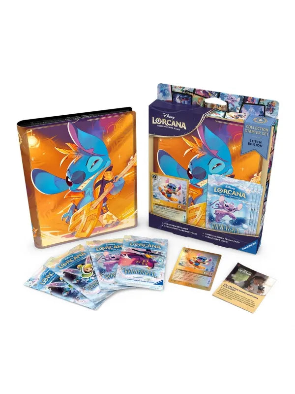 Collection Starter Stitch Inglés Winterspell - Disney Lorcana TCG.