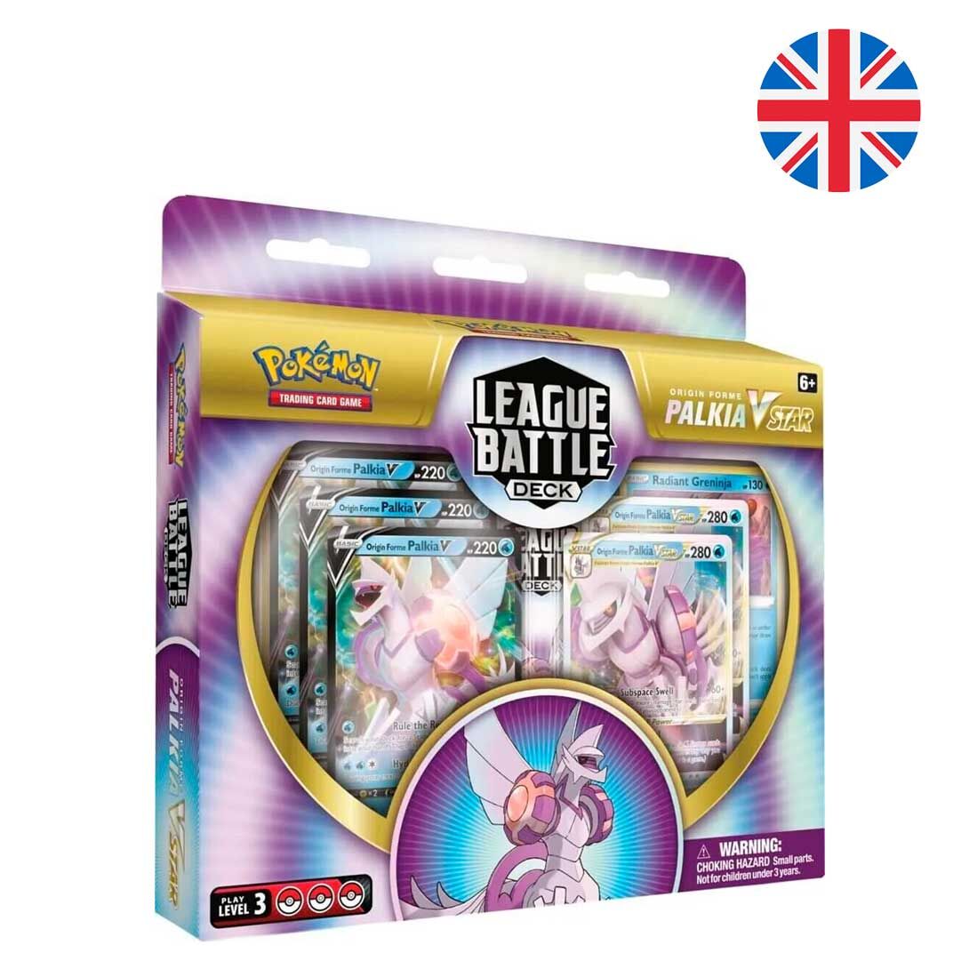 Blister cartas Palkia Vstar League Battle Deck Pokemon ingles.