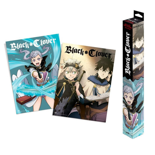 SET MINIPOSTERS BLACK CLOVER.