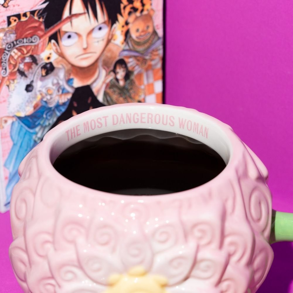 TAZA 3D ONE PIECE NETFLIX FRUTA FLOWER-FLOWER.