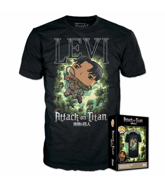 Funko Boxed Tee S Levi Ackerman - Attack on Titan