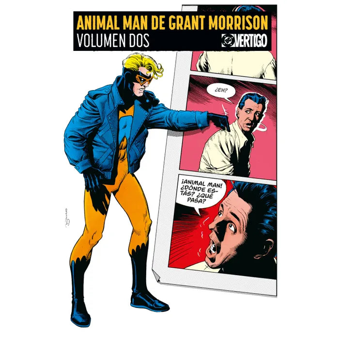 ANIMAL MAN DE GRANT MORRISON 02.