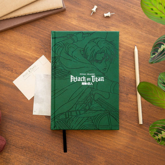 Cuaderno premium A5 Attack on Titan.