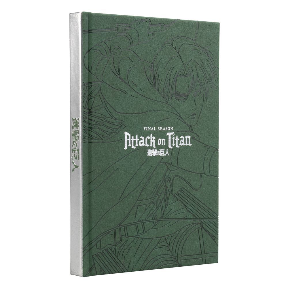 Cuaderno premium A5 Attack on Titan.