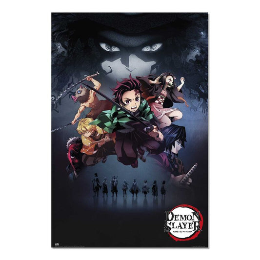 Demon Slayer Kimetsu no Yaiba. Poster.