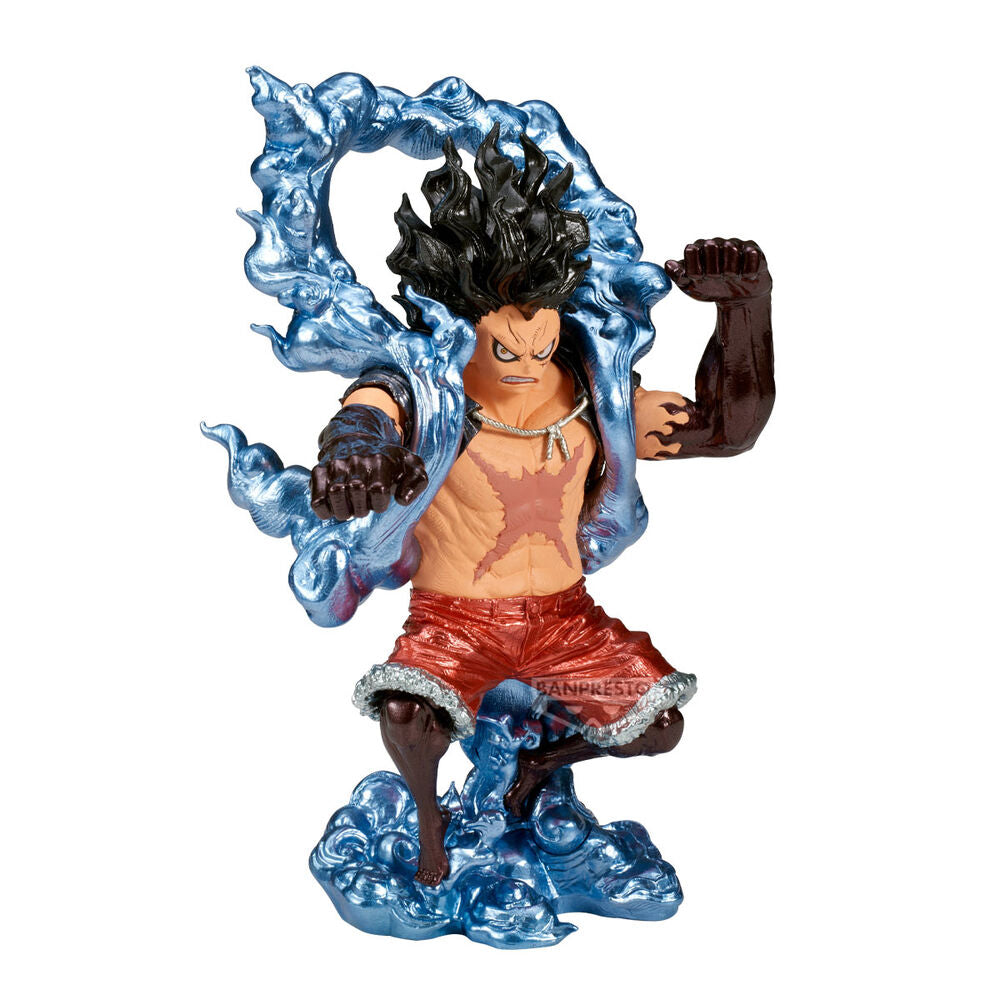 Figura Monkey D Luffy Gear 4 Snakeman King of Artist One Piece 19cm.