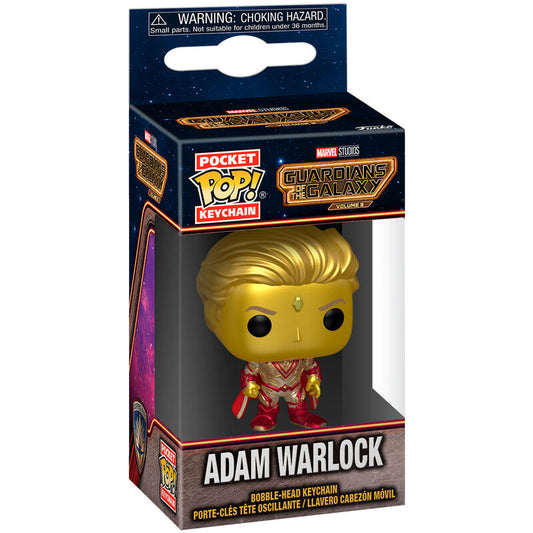 Llavero Pocket POP Marvel Guardianes de la Galaxia 3 Adam Warlock.