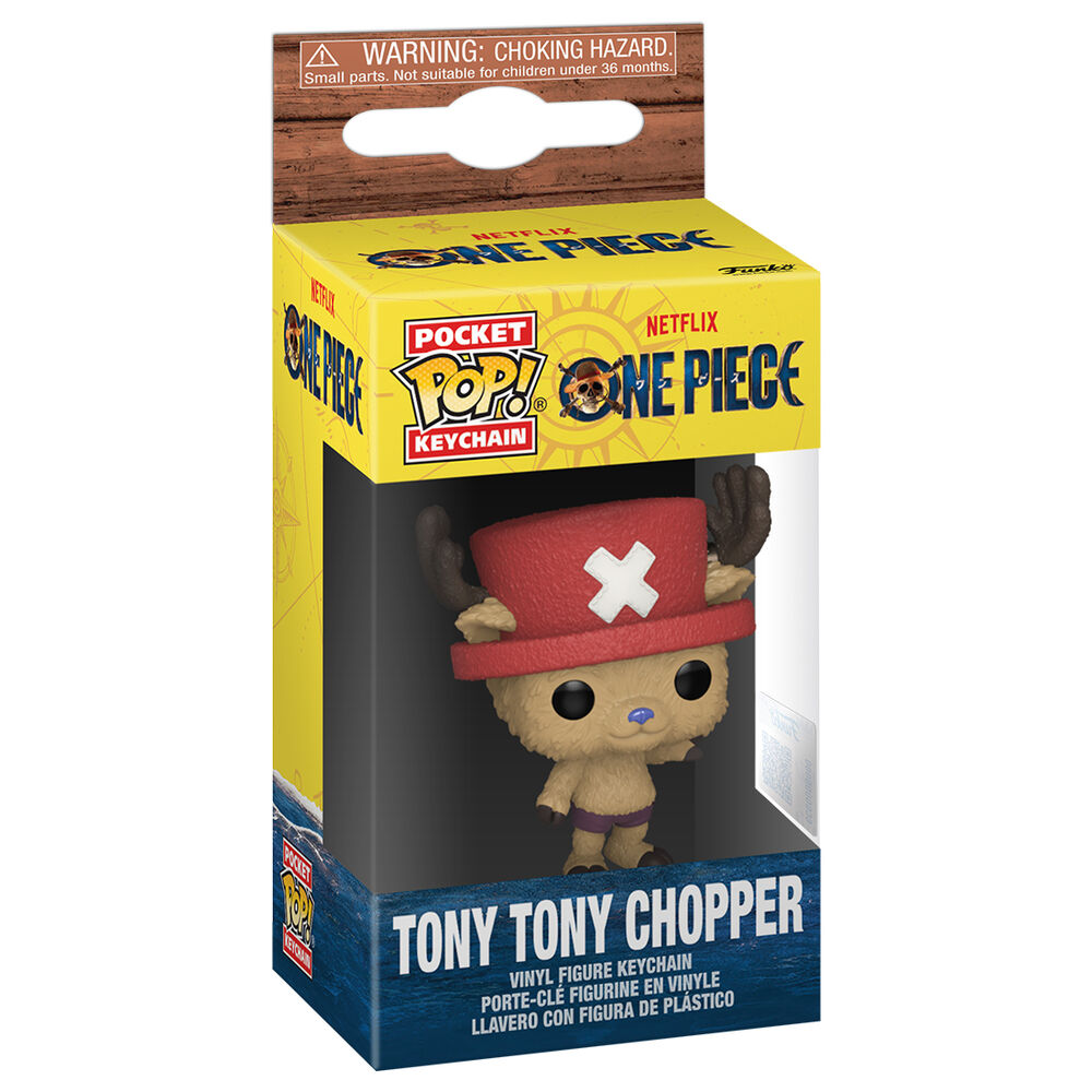 Llavero Pocket POP One Piece Tony Tony chopper.