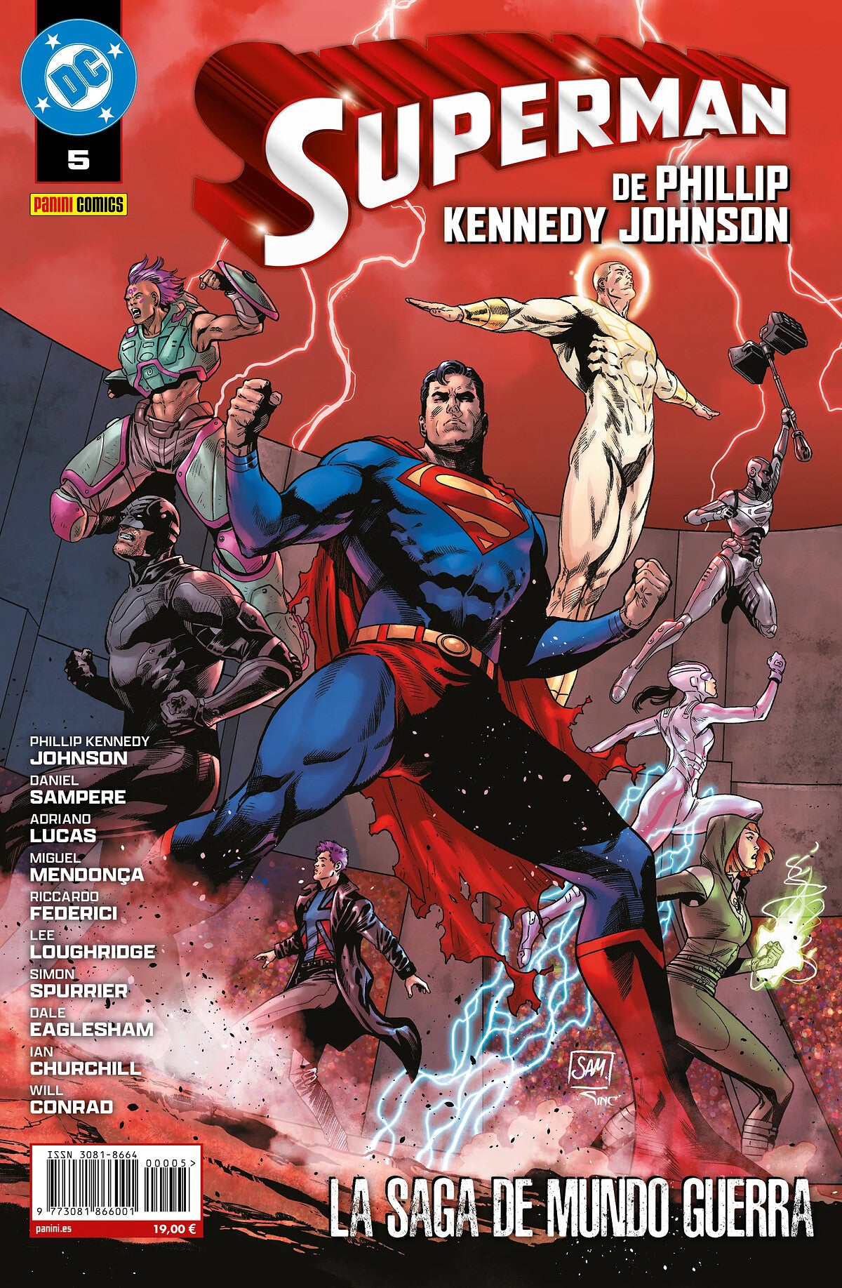 SUPERMAN DE PHILLIP KENNEDY JOHNSON 05: LA SAGA DE MUNDO DE GUERRA.