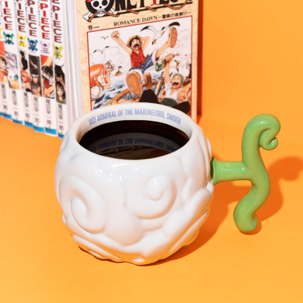 Taza 3D Fruta Smoke-Smoke One Piece.
