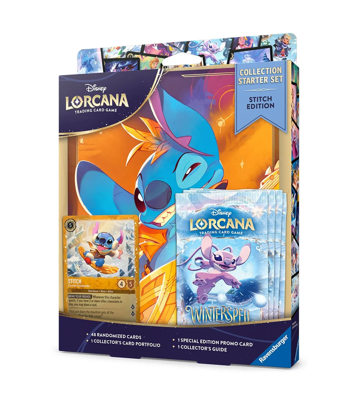 Collection Starter Stitch Inglés Winterspell - Disney Lorcana TCG.