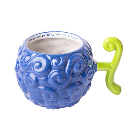 Taza 3D La Fruta del Diablo Gomu Gomu One Piece.