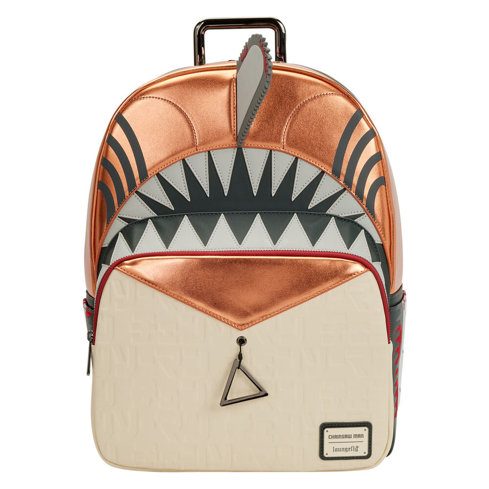 Mochila Chainsaw Man Loungefly 43cm.