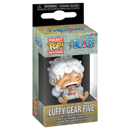 Llavero Pocket POP One Piece Luffy Gear 5.