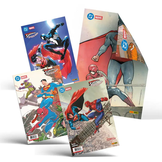 SUPERMAN/SPIDER-MAN VOL.01. PACK PORTADAS.